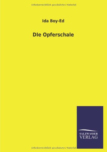 DIe Opferschale