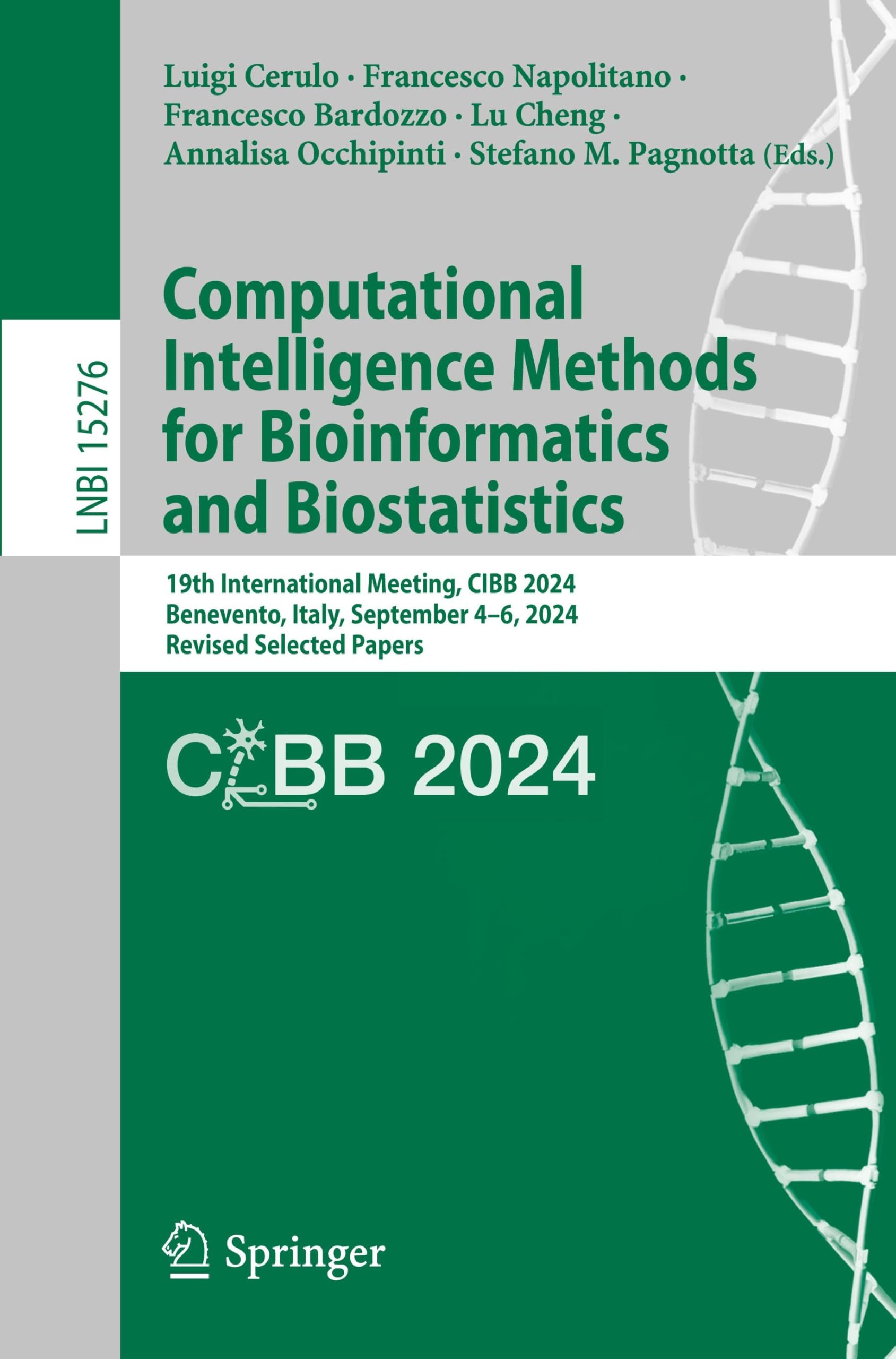 Computational Intelligence Methods for Bioinformatics and Biostatistics: 19th International Meeting, Cibb 2024, Benevento, Italy, September 4–6, 2024, Revised Selected Papers