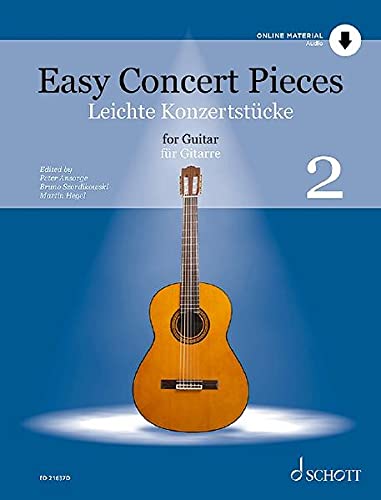 Leichte Konzertstücke: Band 2. Gitarre. (Easy Concert Pieces, Band 2)