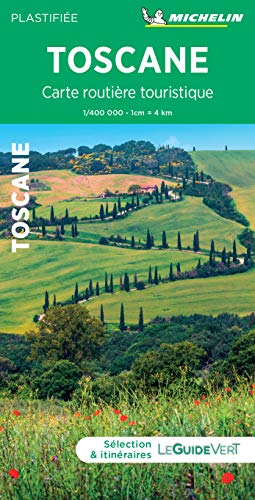 Toscane : carte routière et touristique