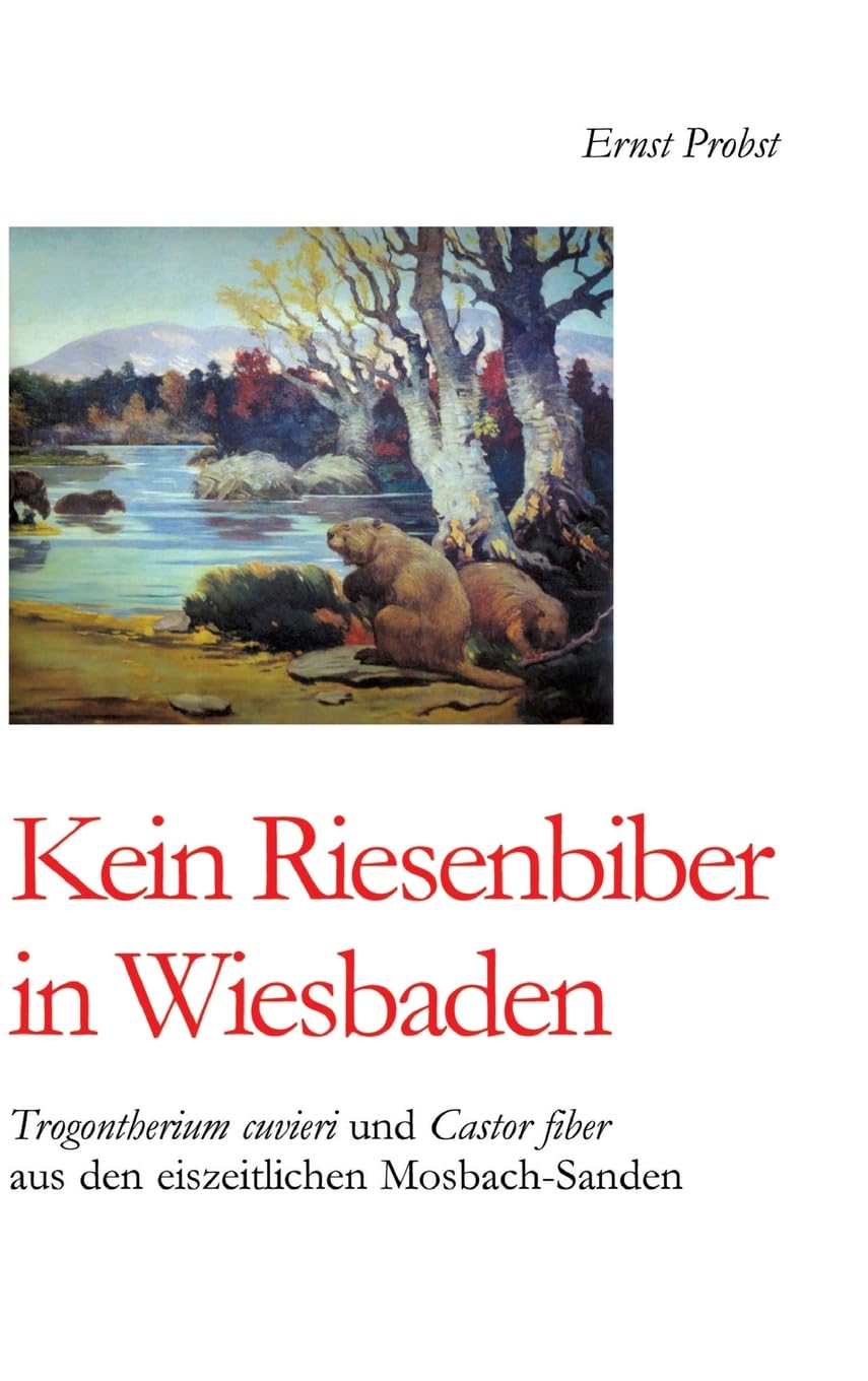 Kein Riesenbiber in Wiesbaden: Trogontherium cuvieri und Castor fiber aus den eiszeitlichen Mosbach-Sanden