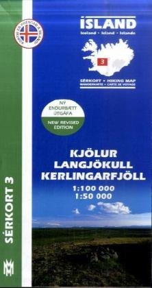 Kjölur - Langjökull 1 : 100 000