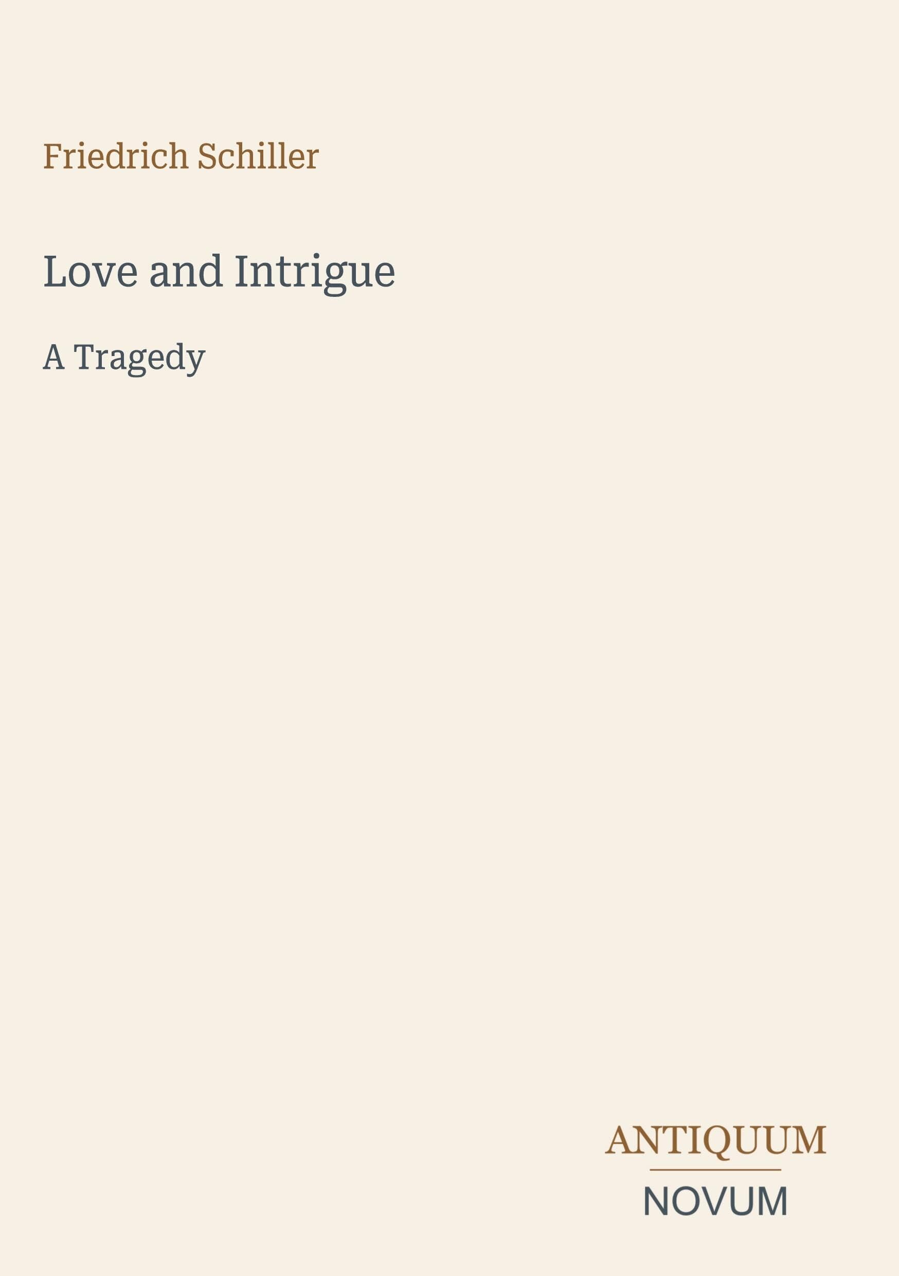 Love and Intrigue