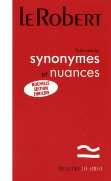 Dictionnaire des synonymes et nuances