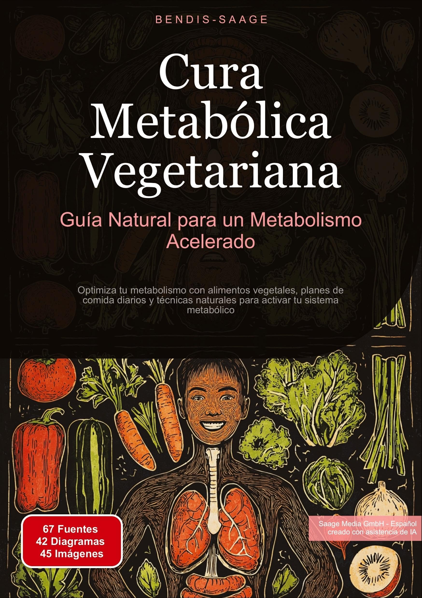 Cura Metabólica Vegetariana: Guía Natural para un Metabolismo Acelerado: Optimiza tu metabolismo con alimentos vegetales, planes de comida diarios y ... naturales para activar tu sistema metabólico