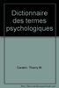 Dictionnaire des termes psychologiques (Vie Pratique)