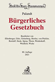 Bürgerliches Gesetzbuch: mit Nebengesetzen insbesondere mit Einführungsgesetz (Auszug) einschließlich Rom I-, Rom II und Rom III-Verordnungen sowie ... Redaktionsschluss: 15. Oktober 2020