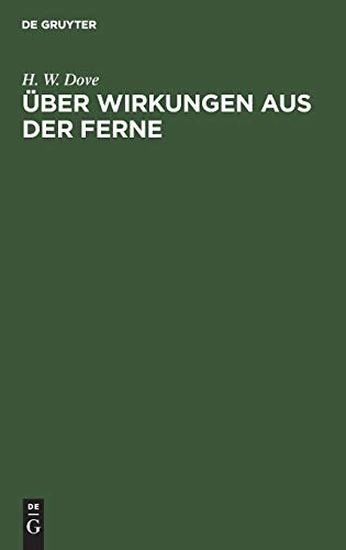 Über Wirkungen aus der Ferne: Eine am 1. März im Vereine für wissenschaftliche Vorträge gehaltene Vorlesung