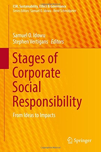 Stages of Corporate Social Responsibility: From Ideas to Impacts (CSR, Sustainability, Ethics & Governance)