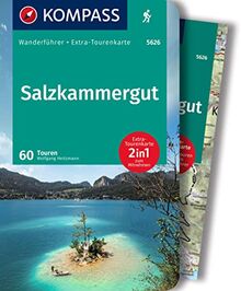 KOMPASS Wanderführer Salzkammergut, 60 Touren: mit Extra-Tourenkarte, GPX-Daten zum Download