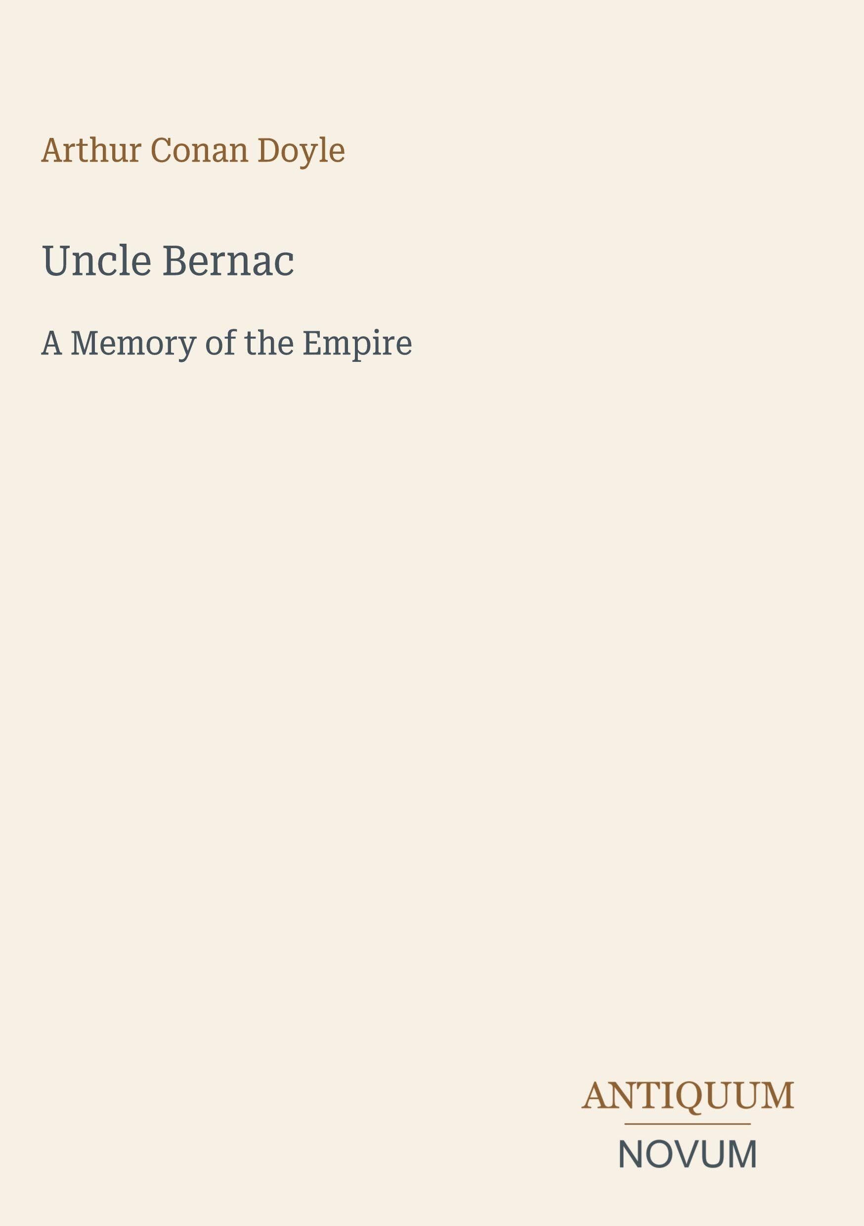 Uncle Bernac