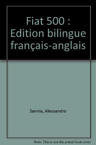 Fiat 500 : Edition Bilingue Français-anglais