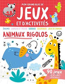 Animaux rigolos : différences, labyrinthes, suites logiques, coloriages, codages