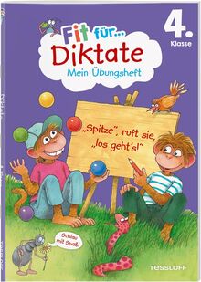 Fit für Diktate 4. Klasse. Mein Übungsheft: Genau hinhören und richtig schreiben (Fit für die Schule Mein Übungsheft)