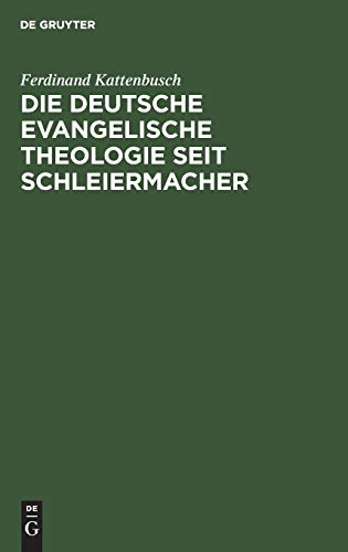 Die deutsche evangelische Theologie seit Schleiermacher: Ihre Leistungen und ihre Schäden