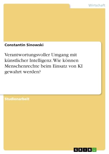 Verantwortungsvoller Umgang mit künstlicher Intelligenz. Wie können Menschenrechte beim Einsatz von KI gewahrt werden?