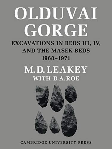 Olduvai Gorge 5 Volume Paperback Set: Olduvai Gorge