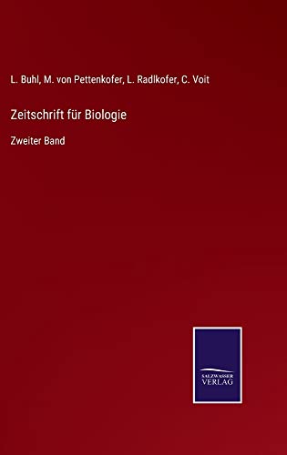 Zeitschrift für Biologie: Zweiter Band