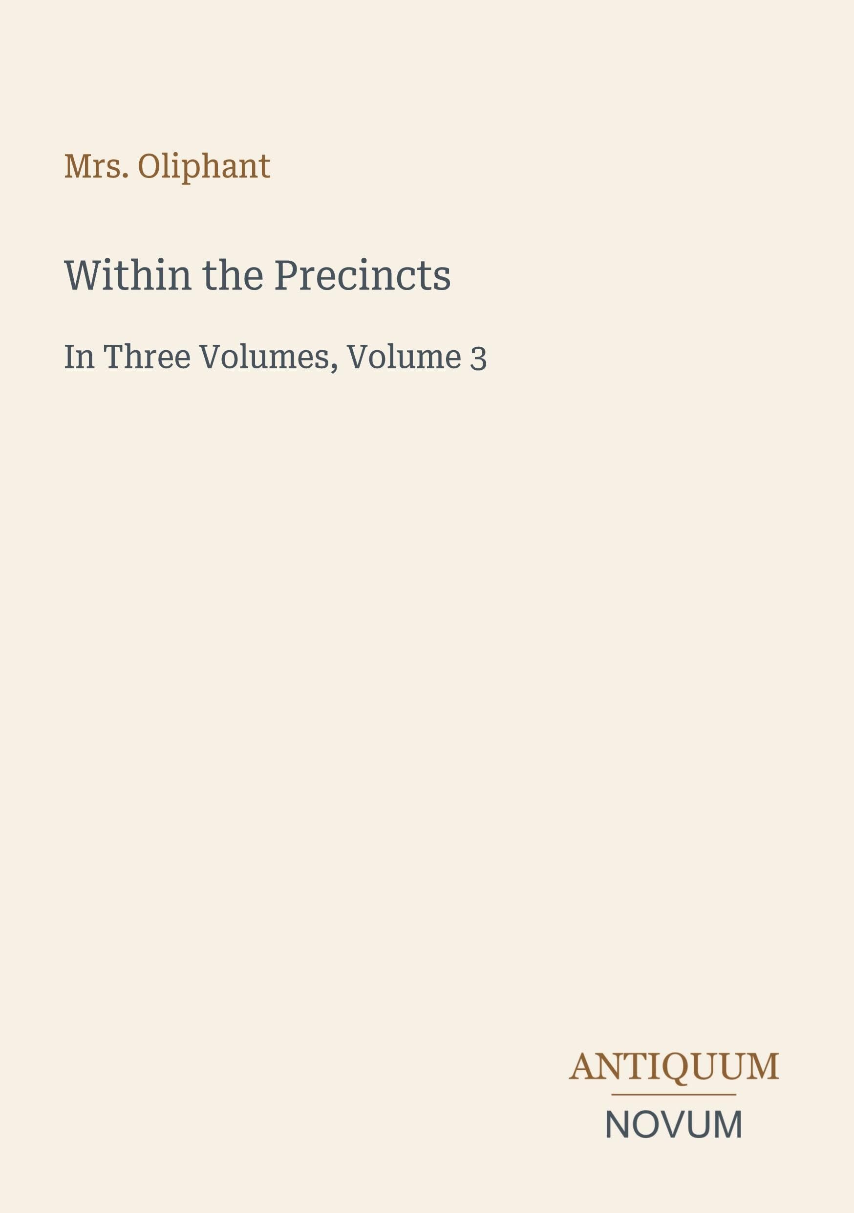 Within the Precincts