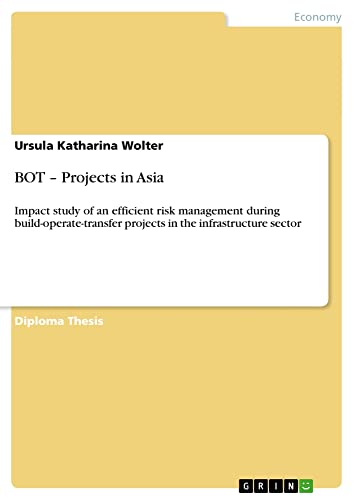 BOT ¿ Projects in Asia: Impact study of an efficient risk management during build-operate-transfer projects in the infrastructure sector