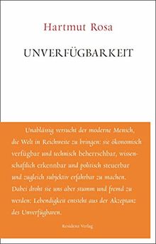 Unverfügbarkeit (Unruhe bewahren)