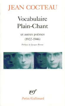 Vocabulaire, Plain-chant et autres poèmes (1922-1946)