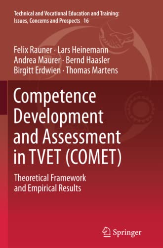 Competence Development and Assessment in TVET (COMET): Theoretical Framework and Empirical Results (Technical and Vocational Education and Training: Issues, Concerns and Prospects, Band 16)