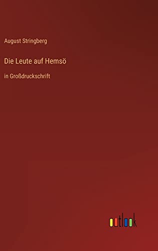 Die Leute auf Hemsö: in Großdruckschrift