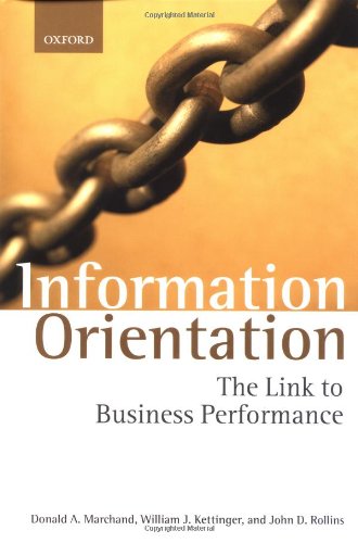Information Orientation: The Link to Business Performance