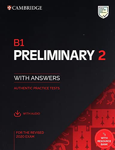 B1 Preliminary Students Book with Answers with Audio with Resource Bank Kartoniert (TB)