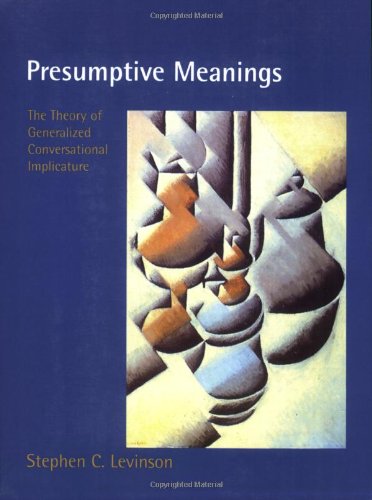 Levinson presumptive meanings hotsell