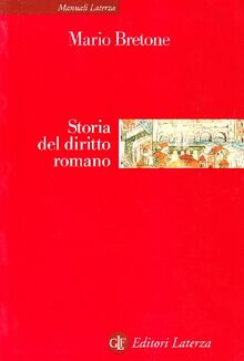 Storia del diritto romano (Manuali Laterza)