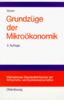Grundzüge der Mikroökonomik