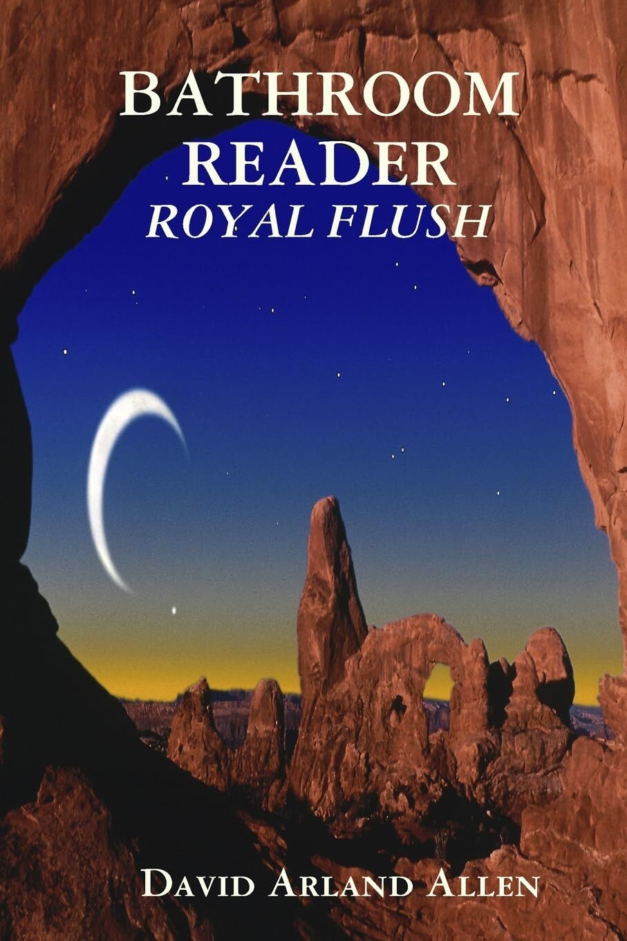 BATHROOM READER - ROYAL FLUSH