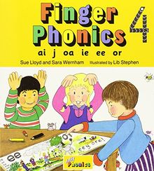 Finger Phonics Book 4 (Ai,J,Oa,Ie,Ee,Or)