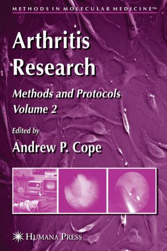 Arthritis Research: Volume 2: Methods and Protocols (Methods in Molecular Medicine)