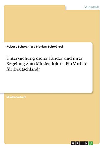 Untersuchung dreier Länder und ihrer Regelung zum Mindestlohn - Ein Vorbild für Deutschland?
