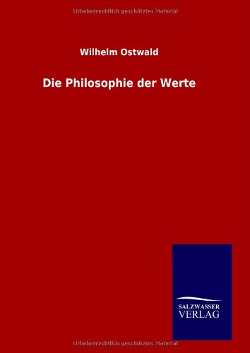 Die Philosophie der Werte