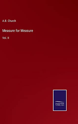 Measure for Measure: Vol. II