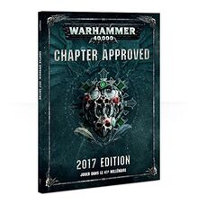 Chapter Approved Edition 2017 - Français - Warhammer 40,000 | Buch | Zustand sehr gut