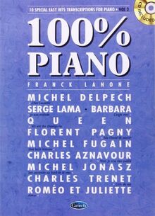 100% Piano Volume 2 (Lanone Franck) Piano Book/Cd