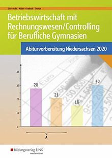Abiturvorbereitung Berufliche Gymnasien in Niedersachsen: Betriebswirtschaft mit Rechnungswesen/Controlling für Berufliche Gymnasien: Abiturvorbereitung Niedersachsen 2020: Arbeitsheft
