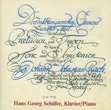 Das Wohltemperierte Klavier 2 von Hans Georg Schäfer | CD | Zustand sehr gut
