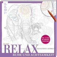 Relax Ruhe und Achtsamkeit - Linien nachfahren & entspannen: Trace - Die neue und einzigartige Zeichentechnik