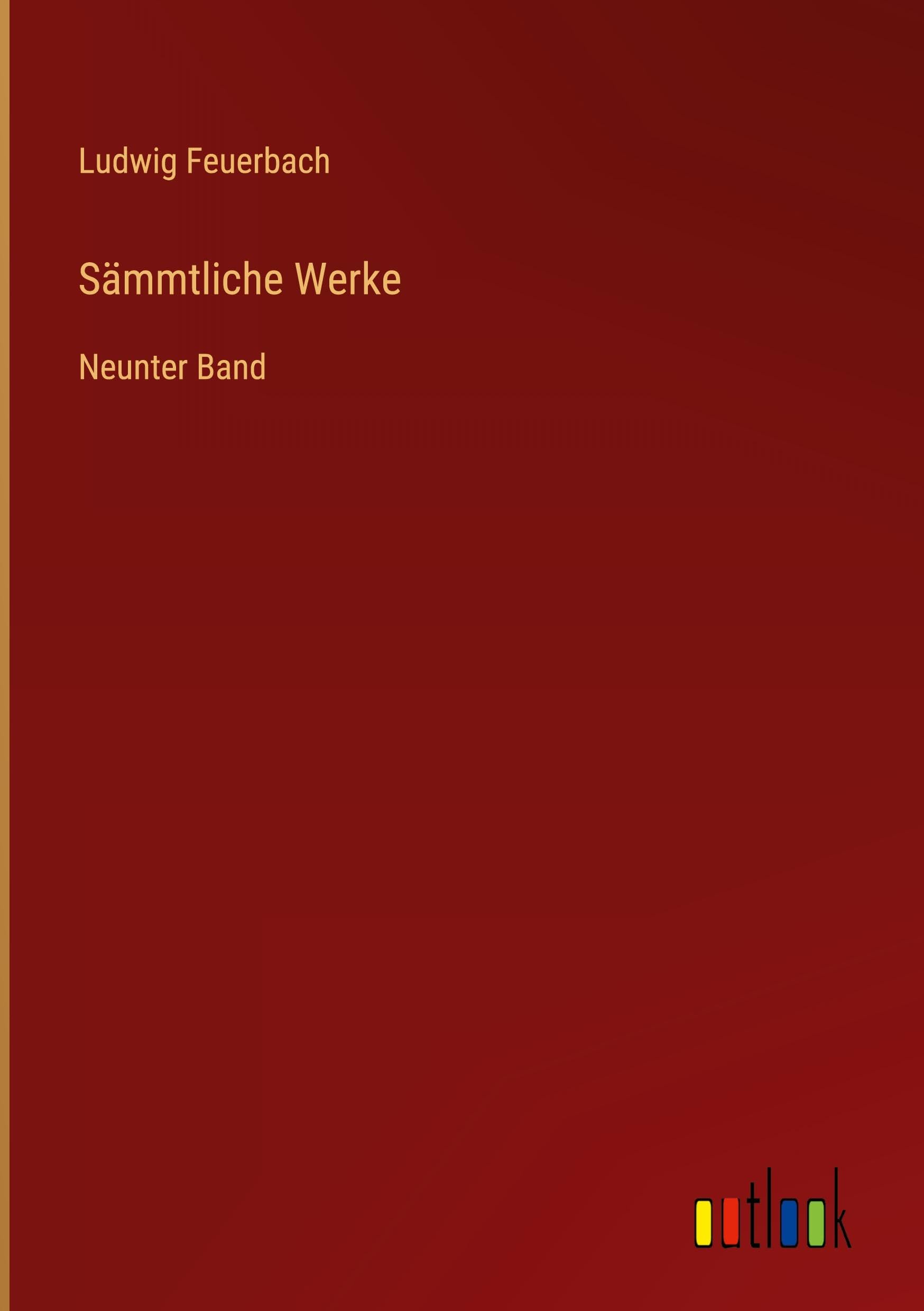 Sämmtliche Werke: Neunter Band
