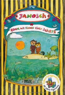 Komm, wir finden einen Schatz: Die Geschichte, wie der kleine Bär und der kleine Tiger das Glück der Erde suchen.
