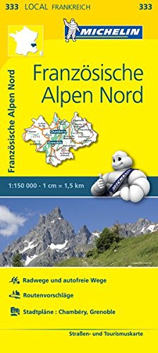 Die Buchhandlung in Oelde hat das Buch Michelin Französische Alpen Nord: Straßen- und Tourismuskarte 1:150.000 (MICHELIN Localkarten)