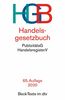 Handelsgesetzbuch HGB: mit Einführungsgesetz, Publizitätsgesetz und Handelsregisterordnung (dtv Beck Texte)