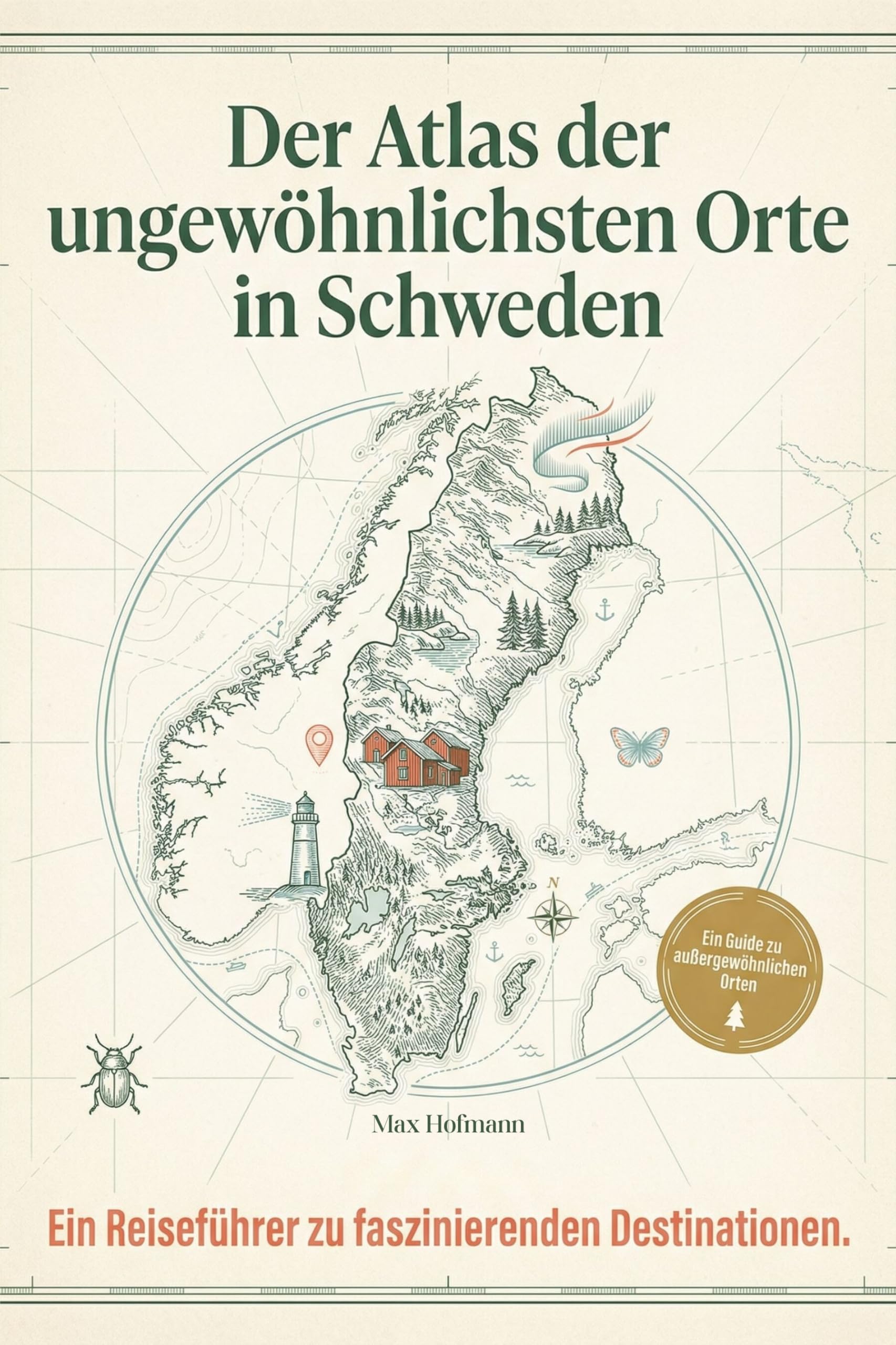 Der Atlas der ungewöhnlichsten Orte in Schweden: Ein Reiseführer zu faszinierenden Destinationen. Der ultimative Guide für Entdecker und Skandinavien-Fans. Das perfekte Geschenk für Naturliebhaber