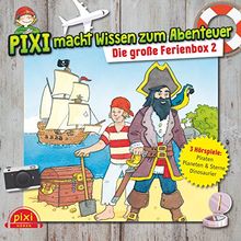 Pixi macht Wissen zum Abenteuer: Die große Ferienbox 2: Dinosaurier, Piraten, Sterne : 3 CDs (Pixi Wissen)
